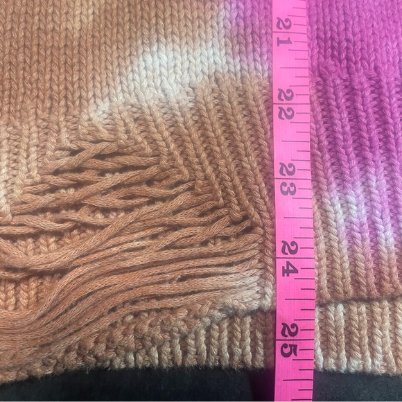 BEAUTIFUL NSF ANABELLE CREWNECK TIE DYE DISTRESSED OVERSIZED SWEATER MED $398! - Picture 11 of 16